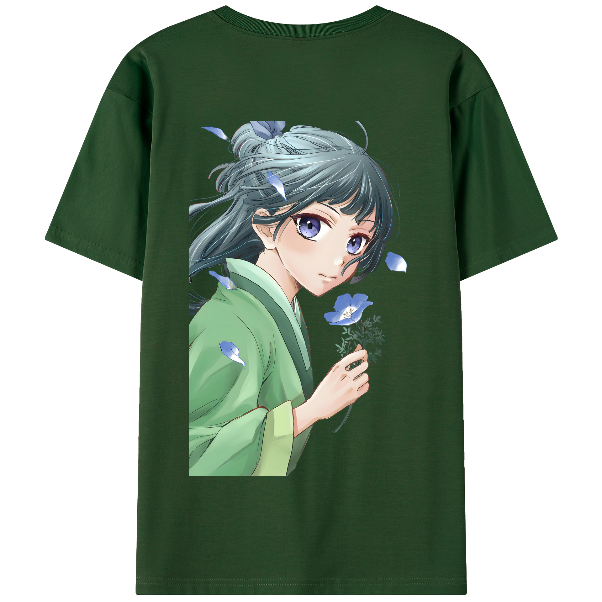（画像用） 薬屋のひとりごと The Apothecary Diaries 綿100％半袖Tシャツ（背面プリント）